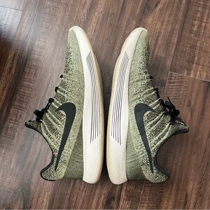Nike LunarEpic Flyknit 2 Green Black Men's Shoes 10.5